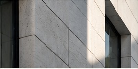 Architectural facade detail